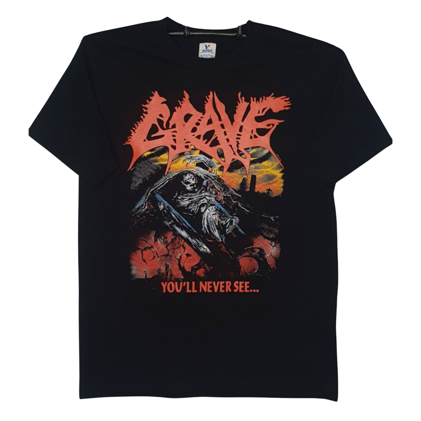 Grave - You´ll Never See Playera Manga Corta