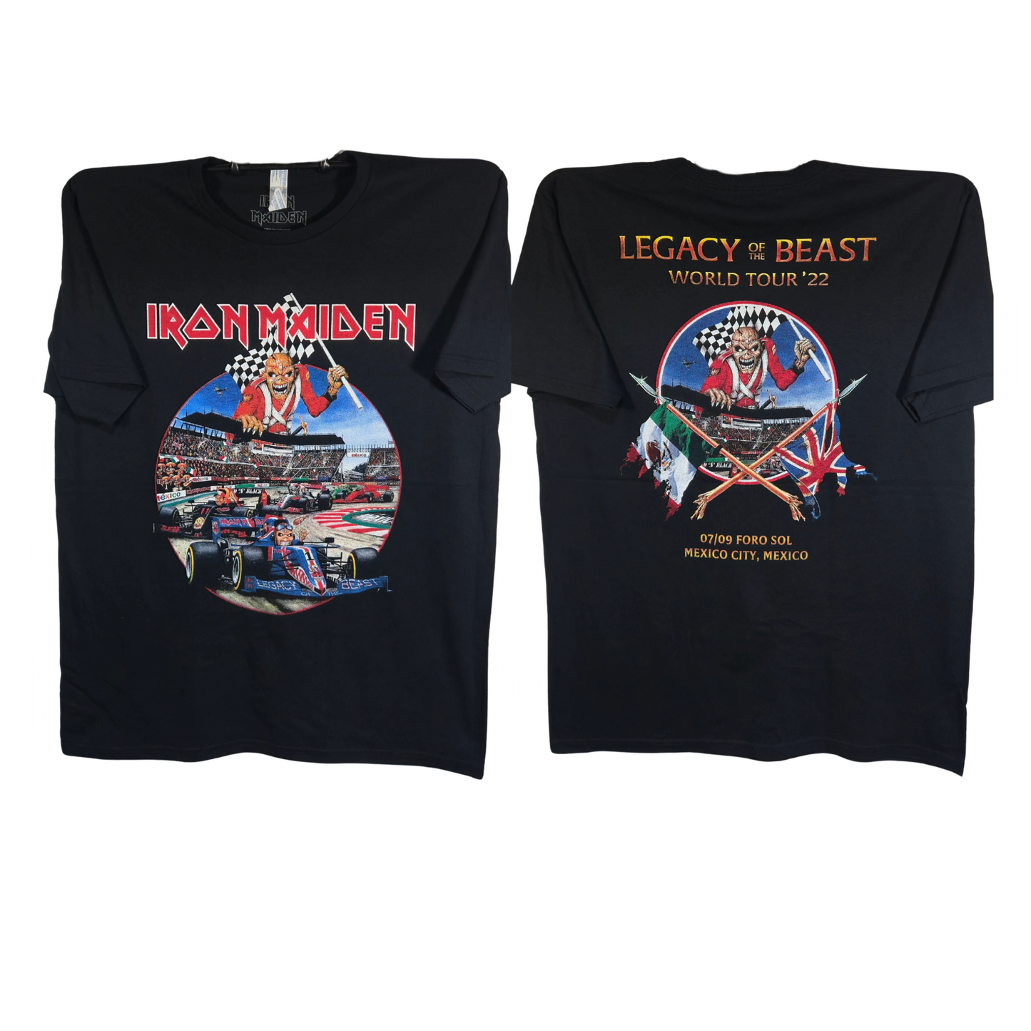 Iron Maiden - Legacy Of The Beast Playera Manga Corta