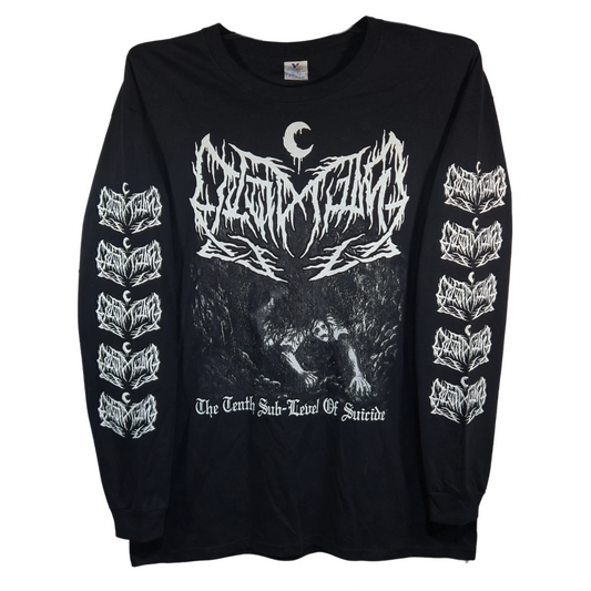 Leviathan - The Thenth Sub Level Of Suicide Playera Manga Larga