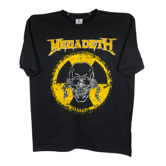 Megadeth - Vic Playera Manga Corta Negra