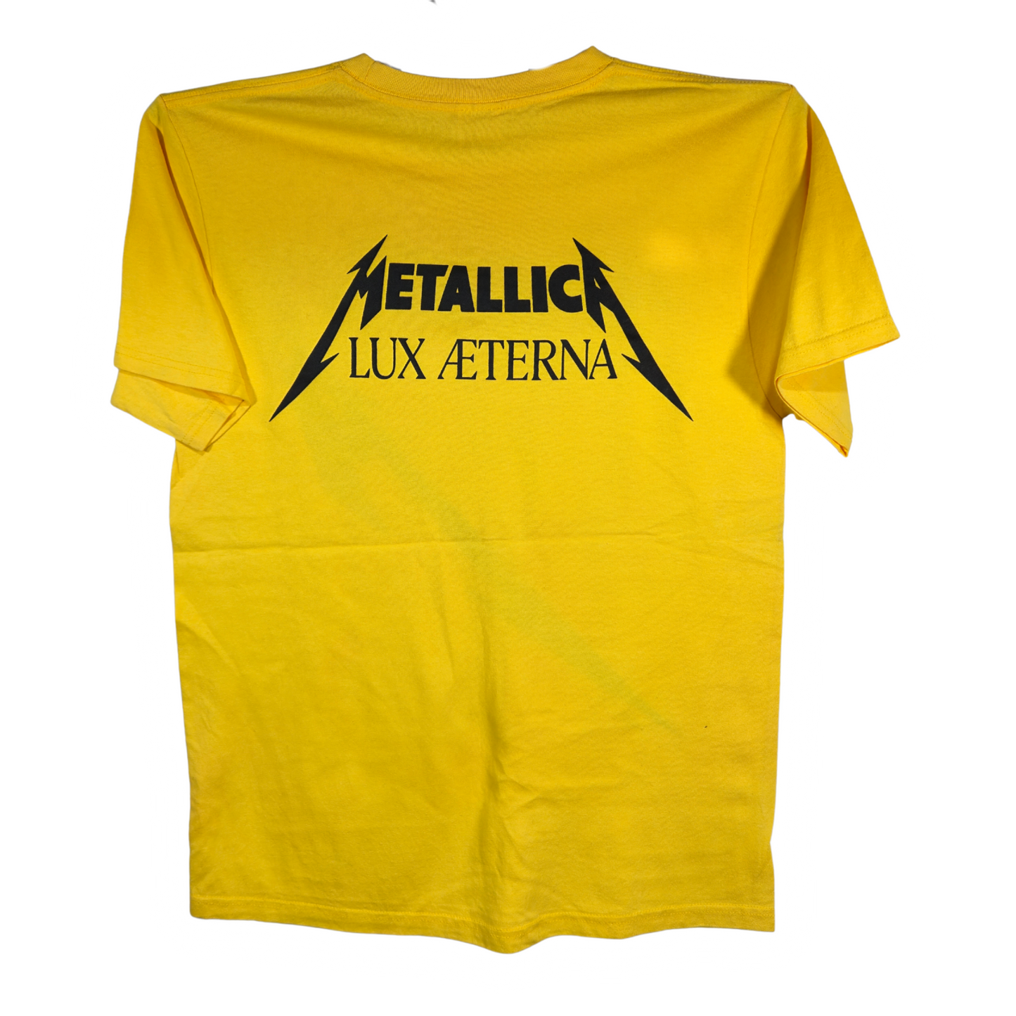 Metallica - Lux Æterna Playera Manga Corta Amarilla