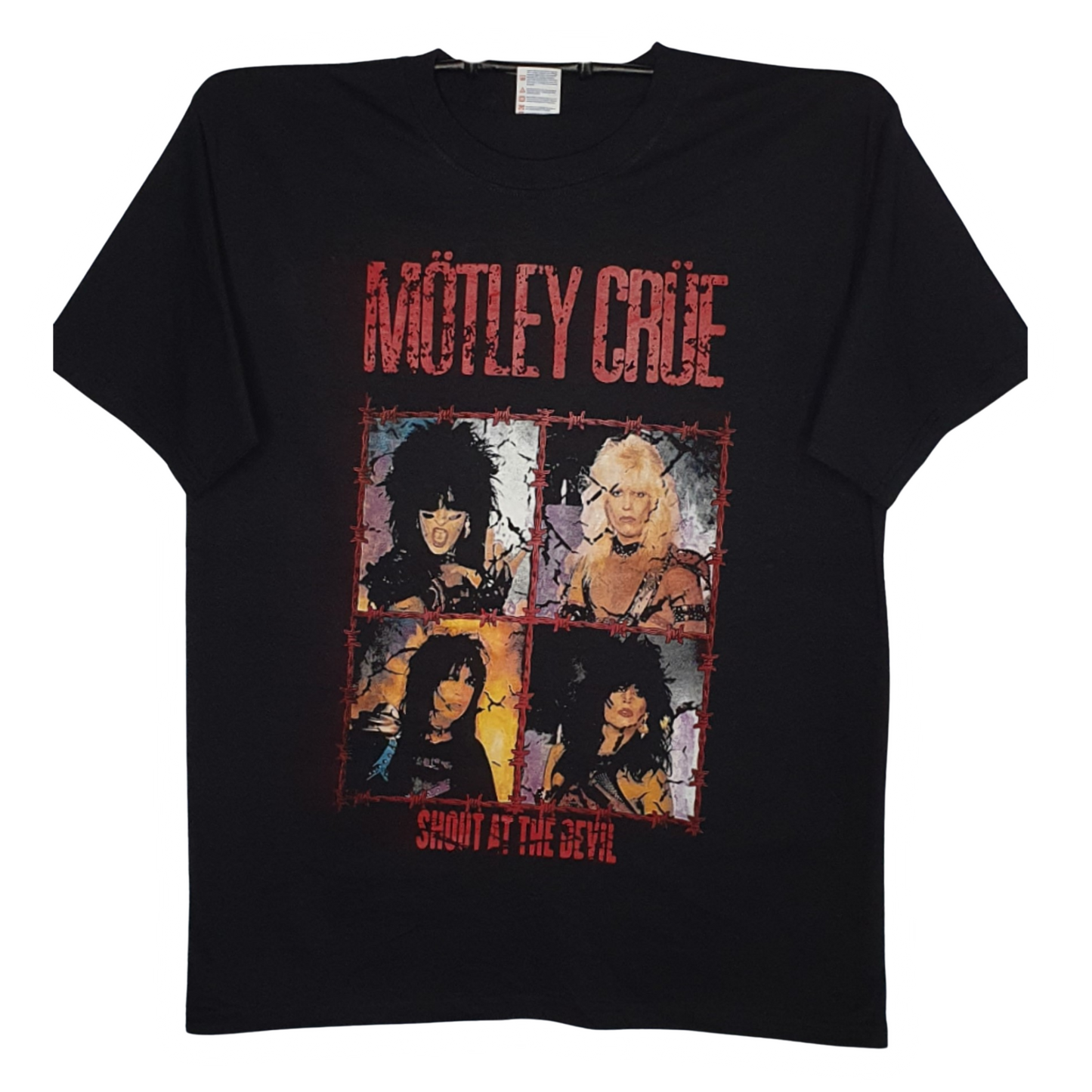 Motley Crue - Shout At The Devil Playera Manga Corta