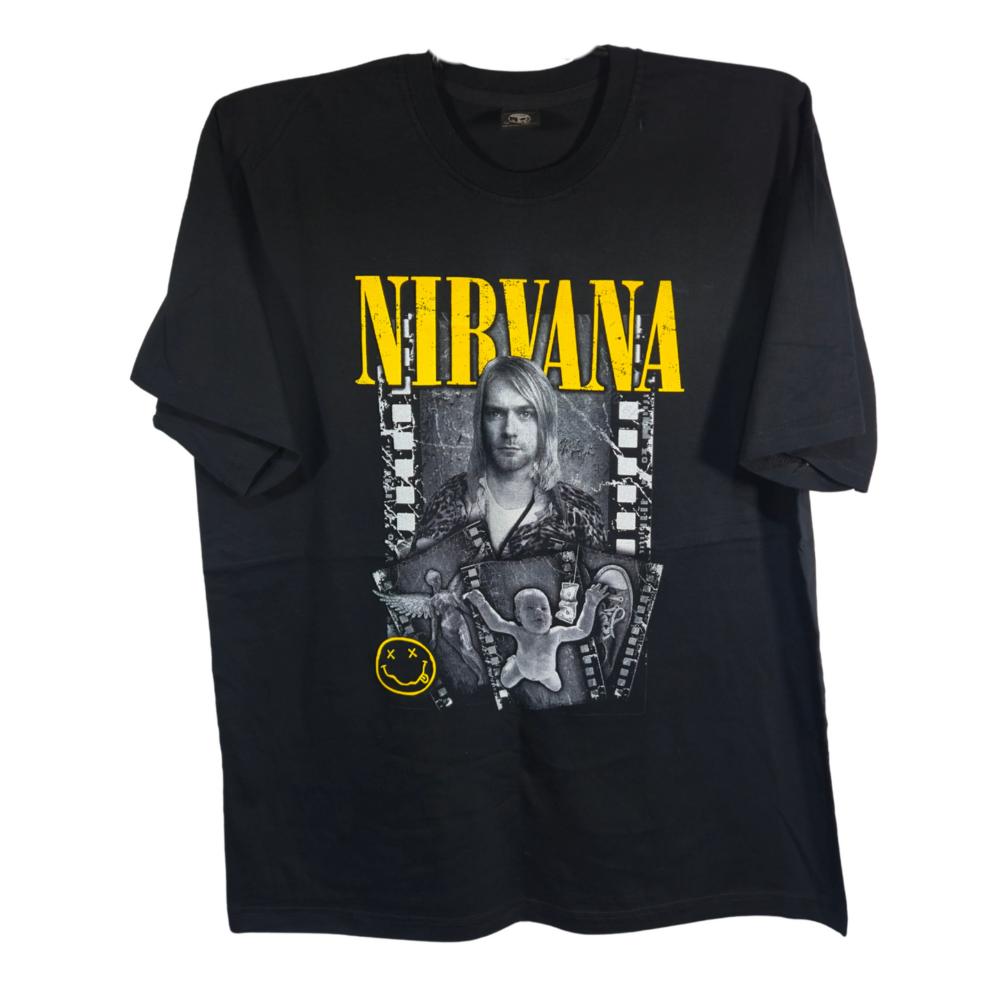 Nirvana - Kurt Cobain Playera Manga Corta