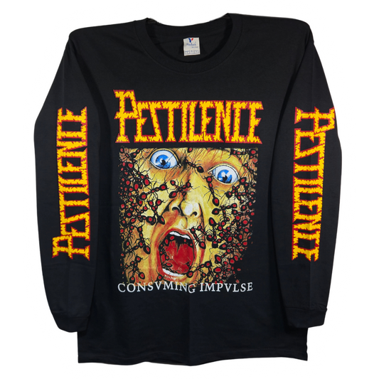 Pestilence - Consvming Impvlse Playera Manga Larga