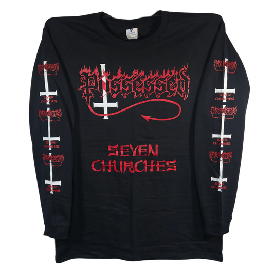 Possessed - Seven Churches Playera Manga Larga