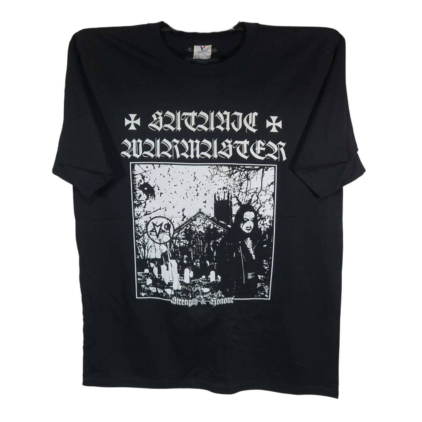 Satanic Warmaster - Strenght & Honour Playera Manga Corta