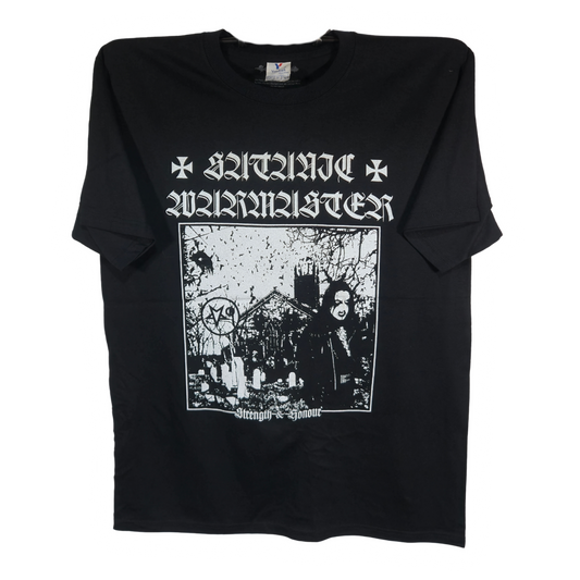 Satanic Warmaster - Strenght & Honour Playera Manga Corta