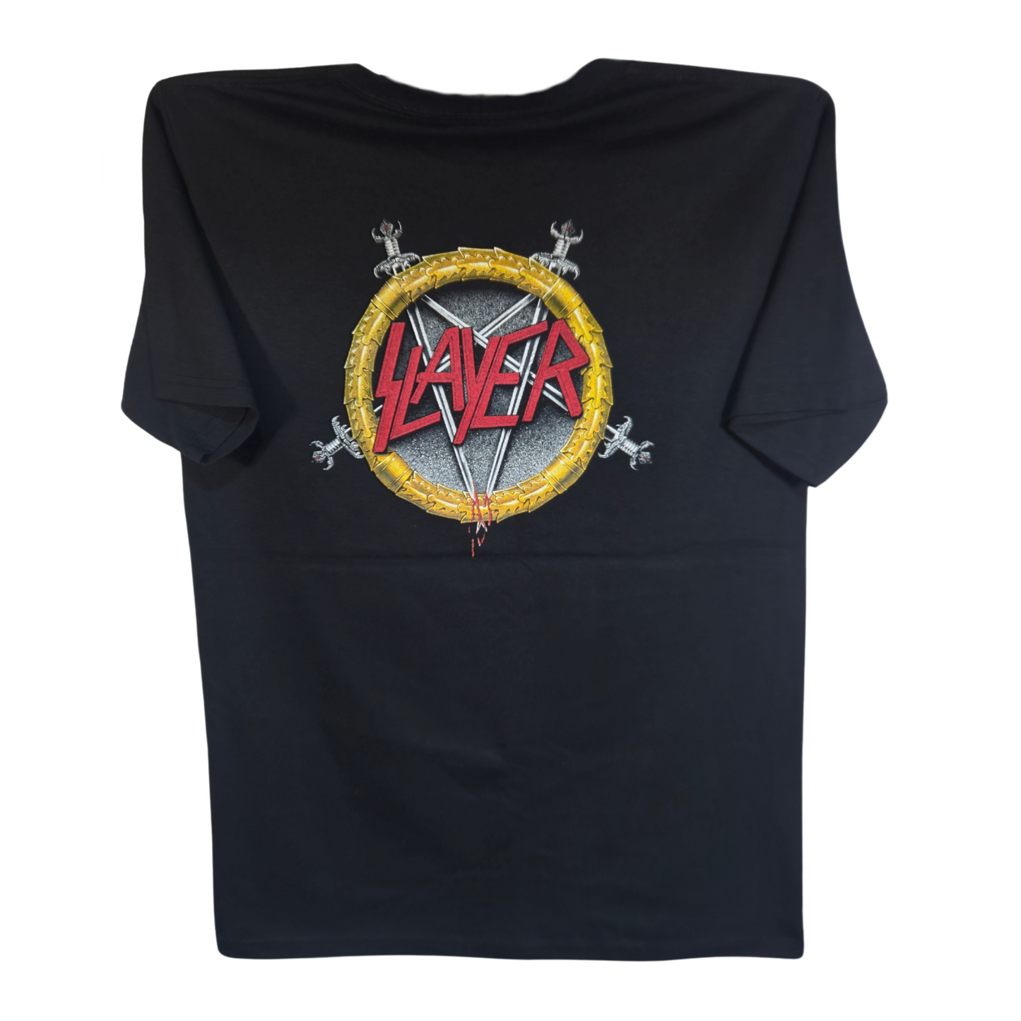 Slayer - Eagle Playera Manga Corta Negra