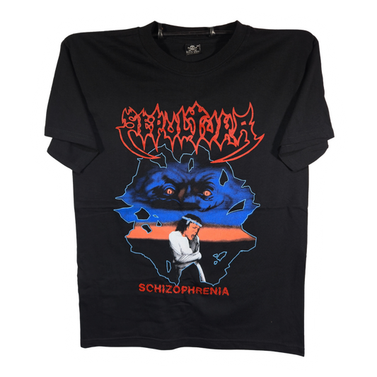 Sepultura - Schizophrenia Playera Manga Corta