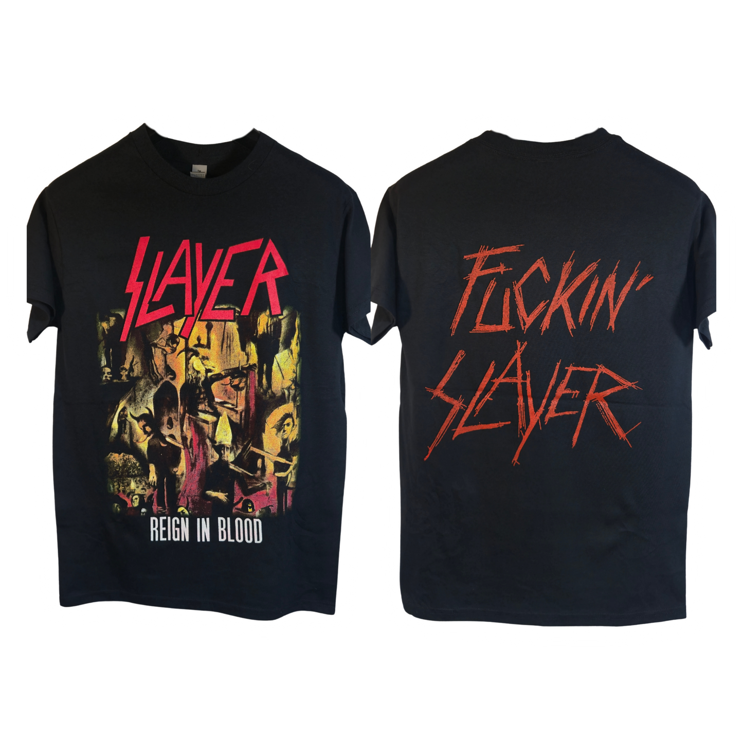 Slayer - Reign In Blood Playera Manga Corta