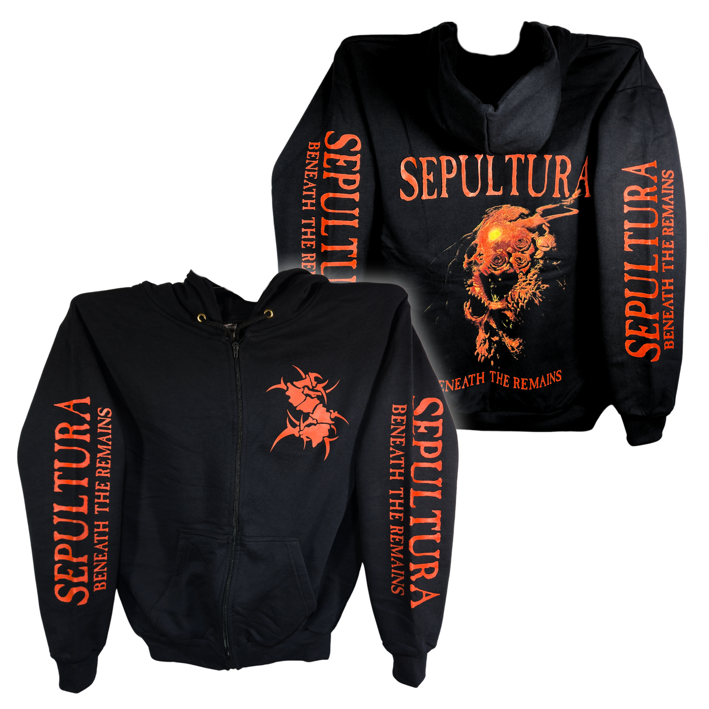 Sepultura - Beneath The Remains Sudadera Cierre