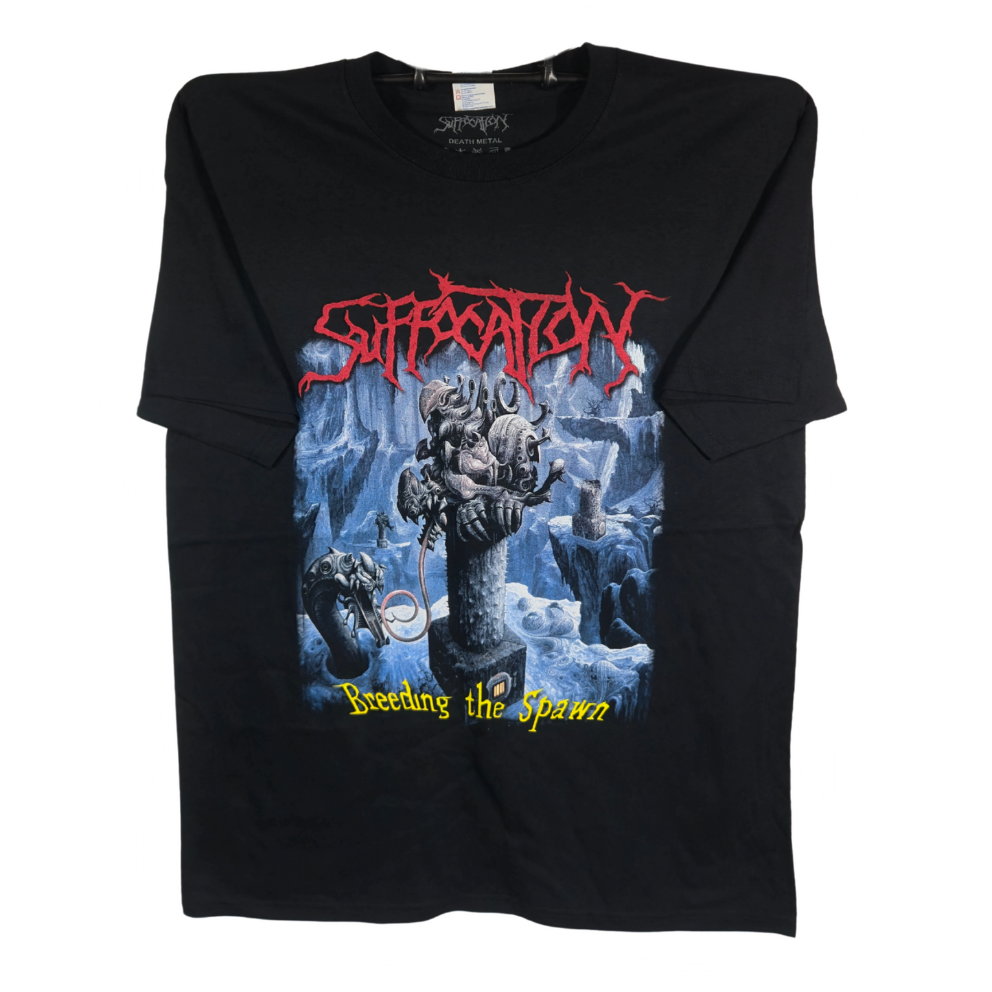 Suffocation - Bleeding The Spawn Playera Manga Corta