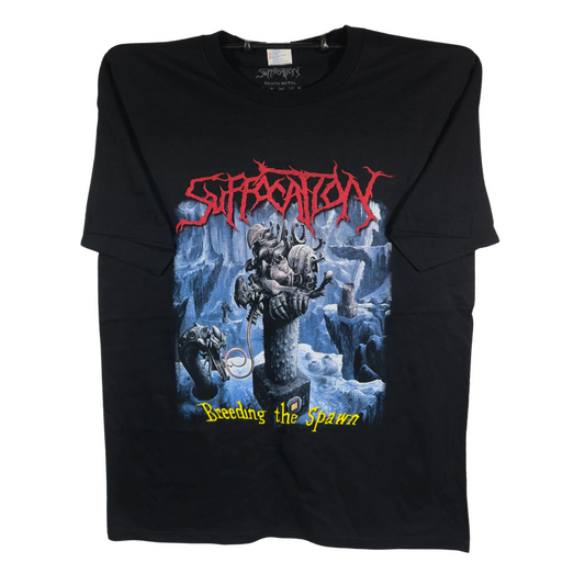 Suffocation - Bleeding The Spawn Playera Manga Corta