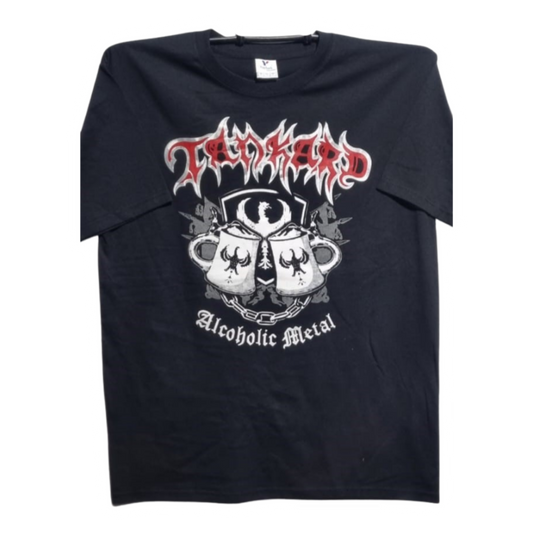 Tankard - Alcoholic Metal Playera Manga Corta