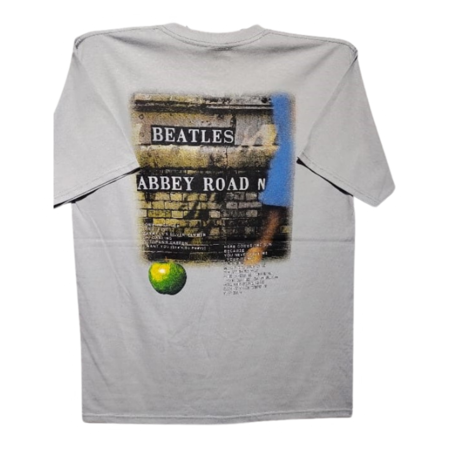 The Beatles - Abbey Road Playera Manga Corta Gris