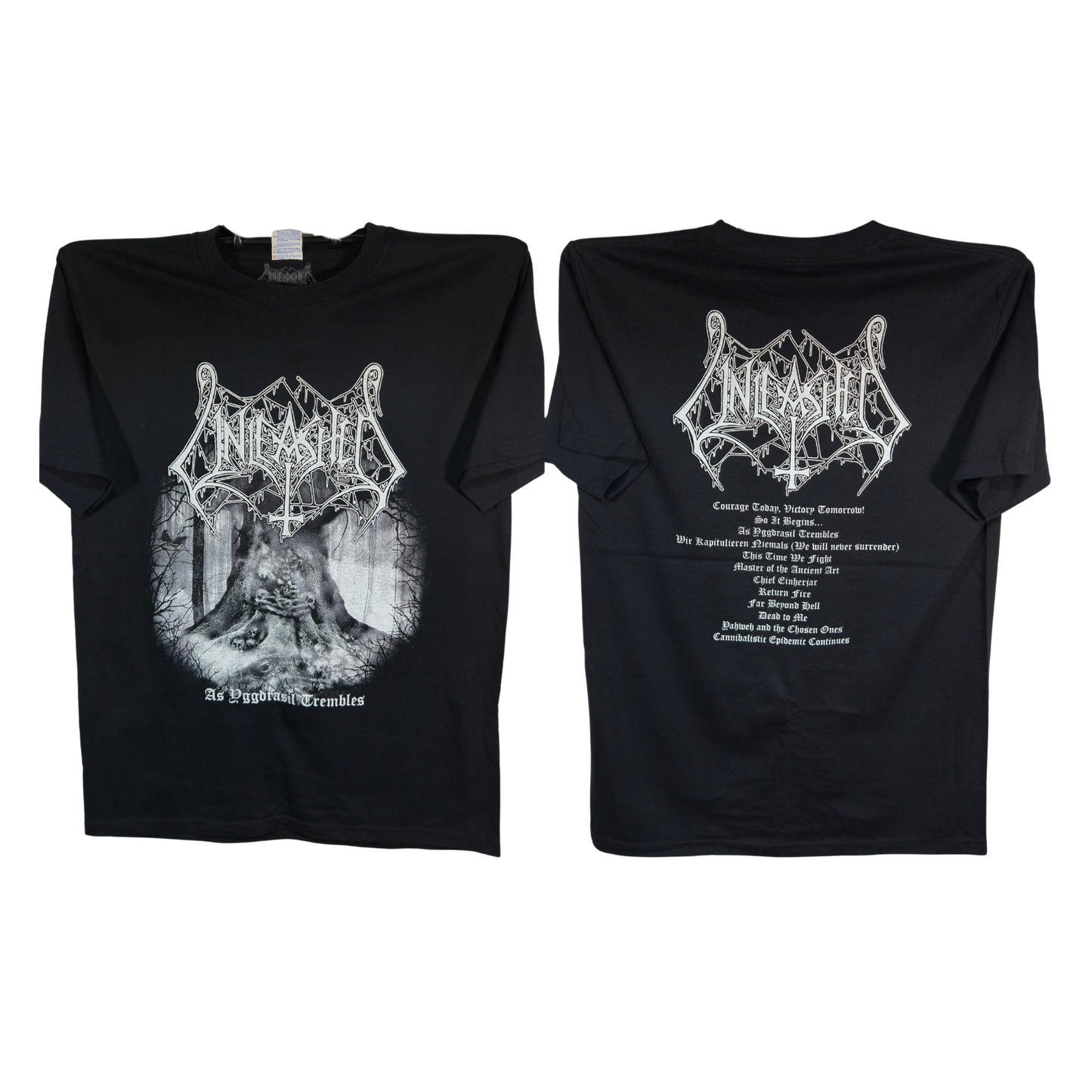 Unleashed - As Yggdrasil Trembles Playera Manga Corta