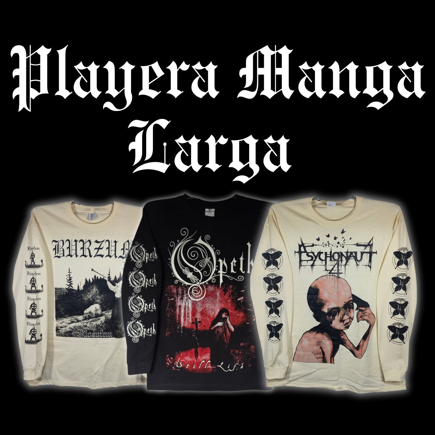 Playera Manga Larga