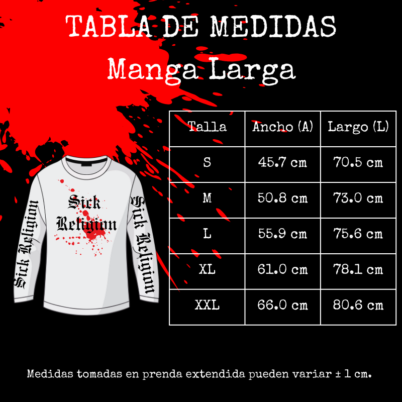 Blasphemy - Fallen Angel Of Doom Playera Manga Larga Negra