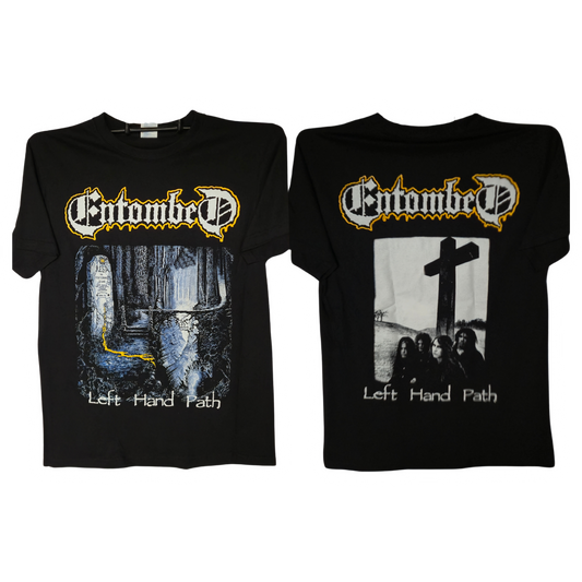 Entombed- Left Hand Path Playera Manga Corta