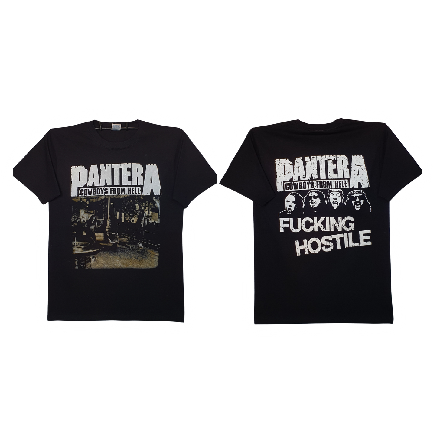 Pantera - Cowboys From Hell Playera Managa Corta