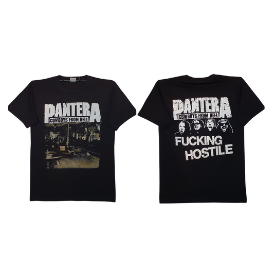 Pantera - Cowboys From Hell Playera Managa Corta