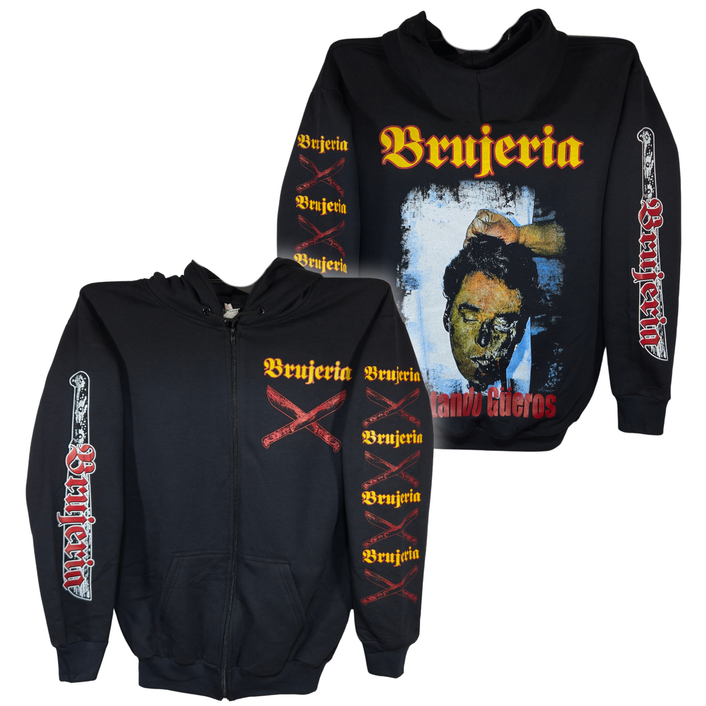 Brujeria - Matando Güeros Sudadera Cierre