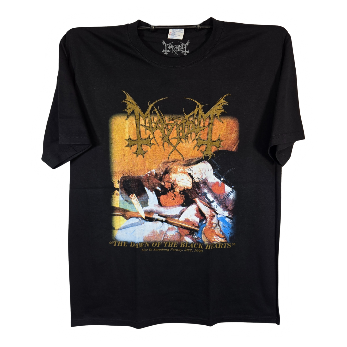Mayhem - The Dawn Of The Black Heart Playera Manga Corta