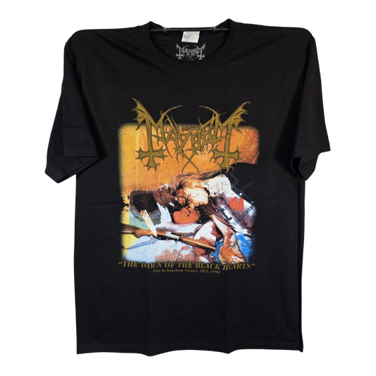 Mayhem - The Dawn Of The Black Heart Playera Manga Corta
