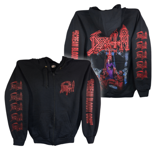 Death - Scream Bloody Gore Sudadera Cierre