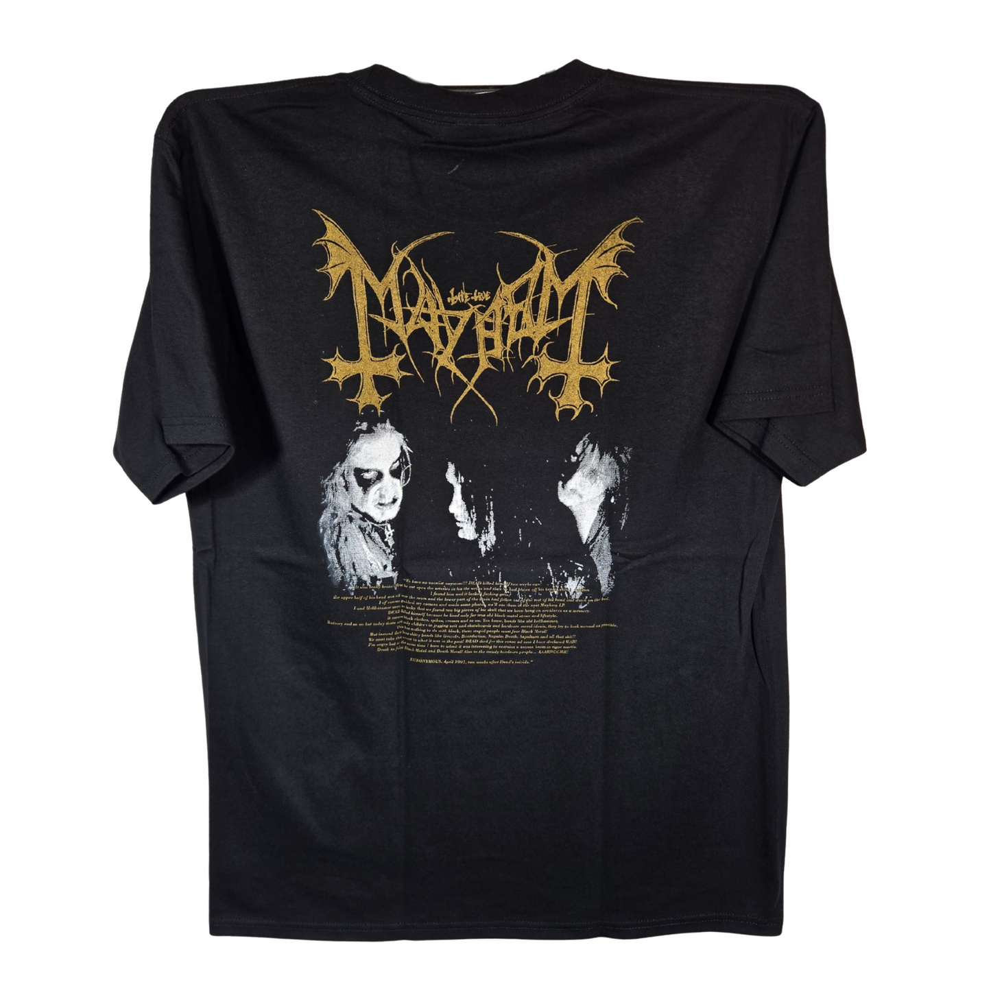 Mayhem - The Dawn Of The Black Heart Playera Manga Corta