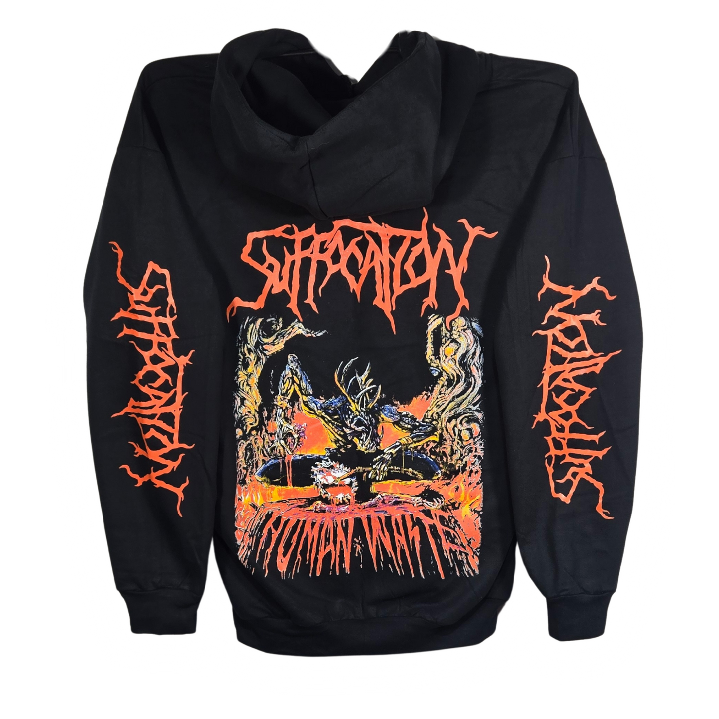 Suffocation - Human Waste Sudadera Cierre