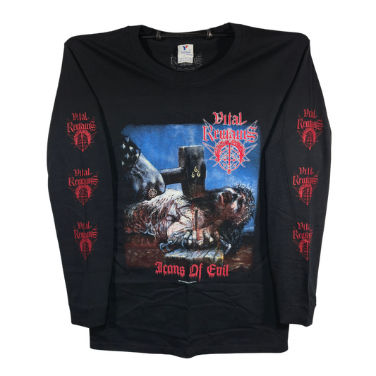 Vital Remains - Icons Of Evil Playera Manga Larga