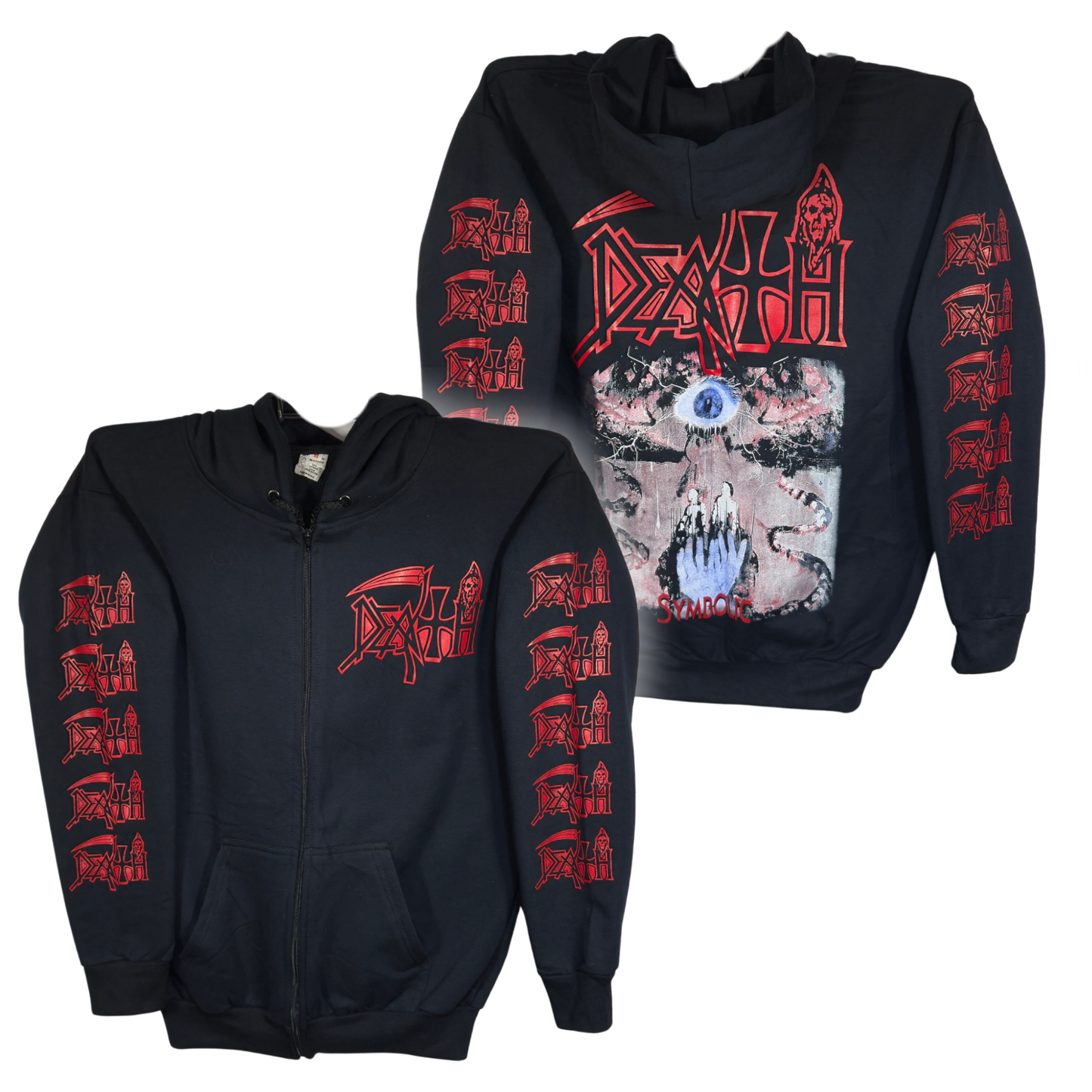 Death - Symbolic Sudadera Cierre