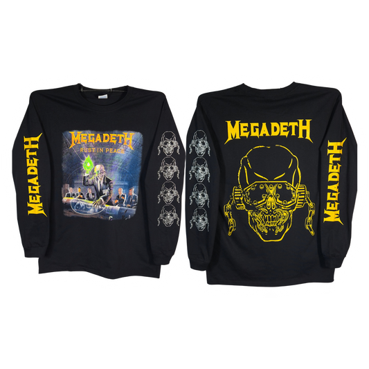 Megadeth - Rust In Peace Playera Manga Larga