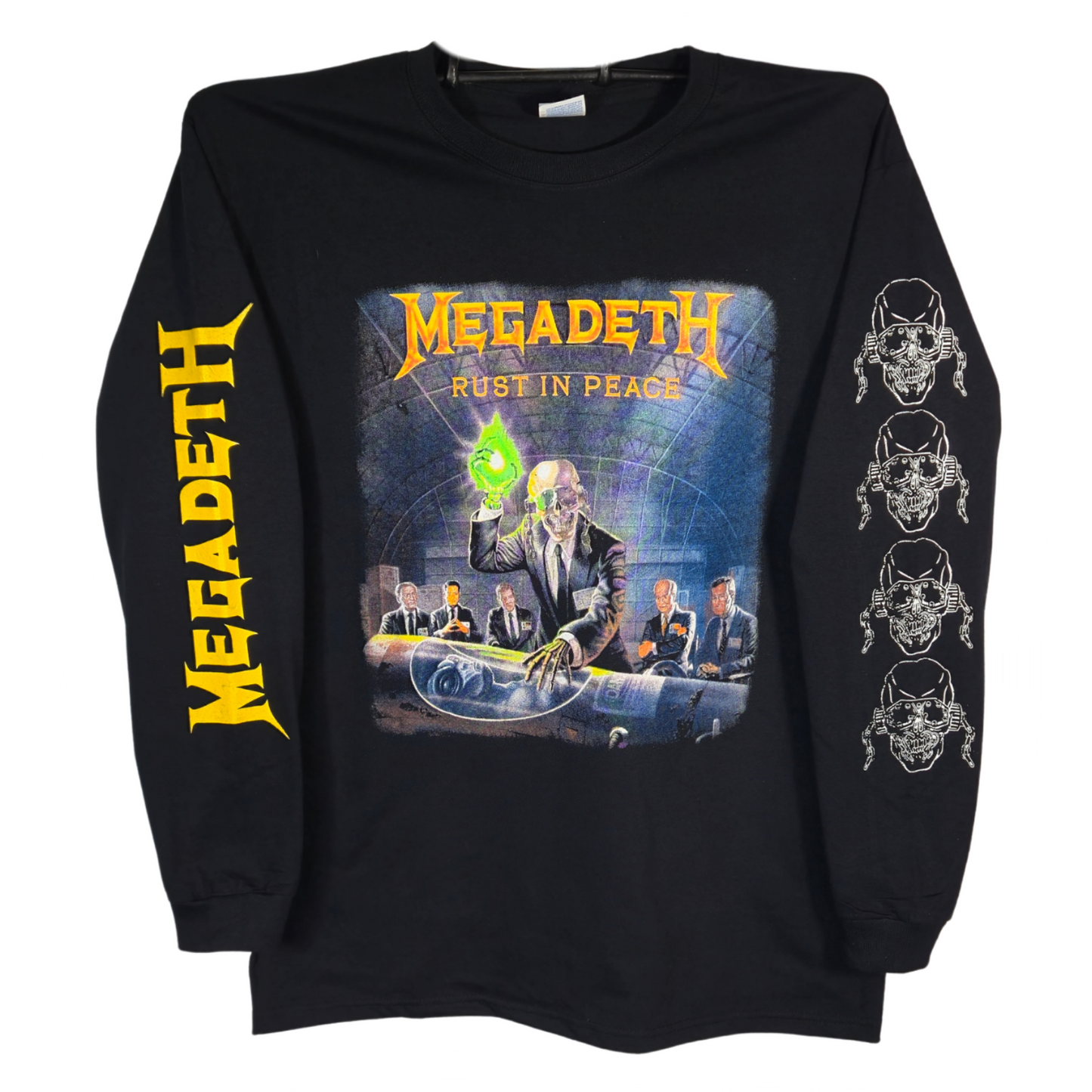 Megadeth - Rust In Peace Playera Manga Larga
