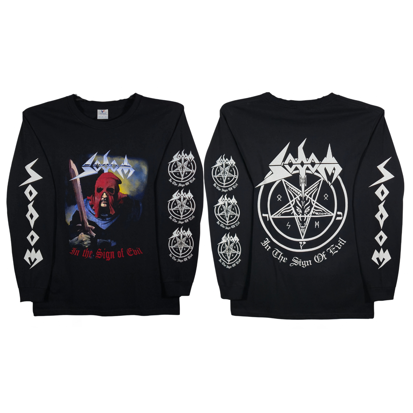 Sodom - In The Sign Of Evil Playera Manga Larga