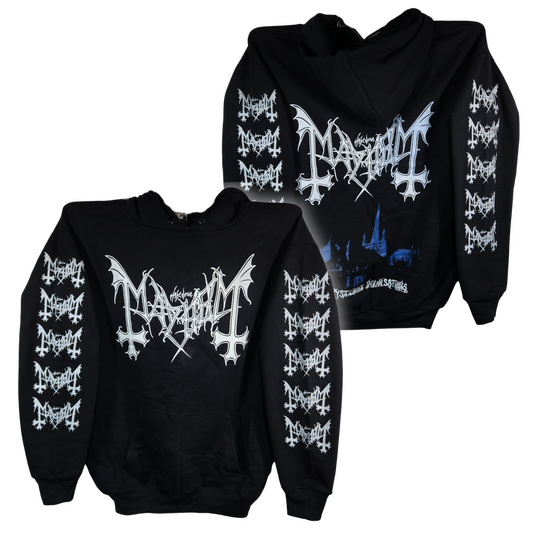 Mayhem - De Mysteriis Dom Sathanas Sudadera Cerrada
