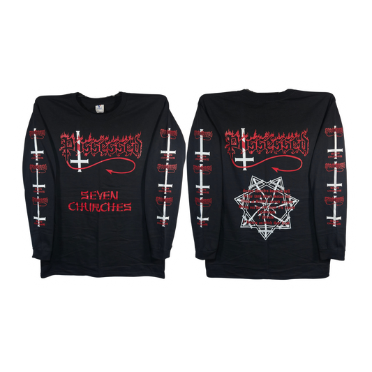 Possessed - Seven Churches Playera Manga Larga