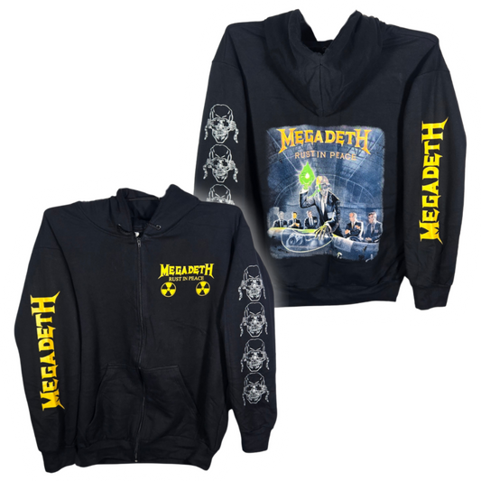Megadeth - Rust In Peace Sudadera Cierre