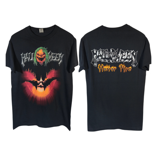 Halloween - Horror Fire Playera Manga Corta Oficial