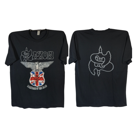 Saxon - Warriors Of The Road Playera Manga Corta