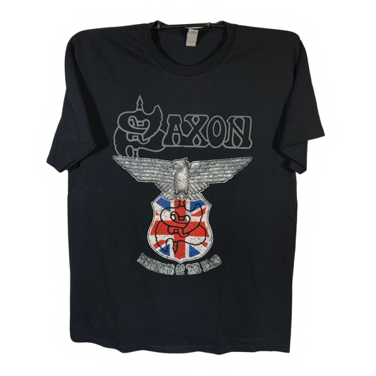 Saxon - Warriors Of The Road Playera Manga Corta