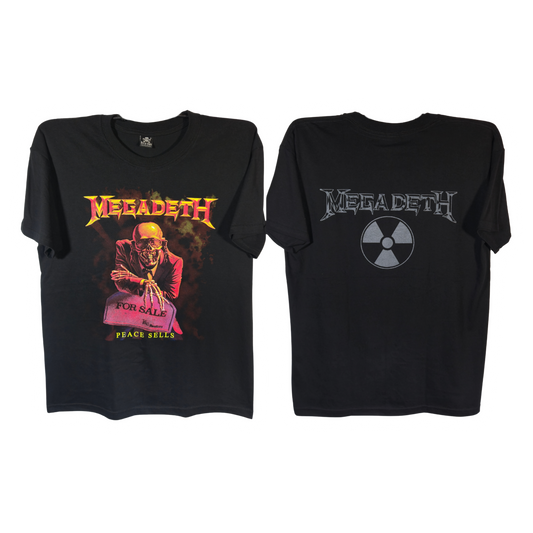 Megadeth - Piece Sells Playera Manga Corta