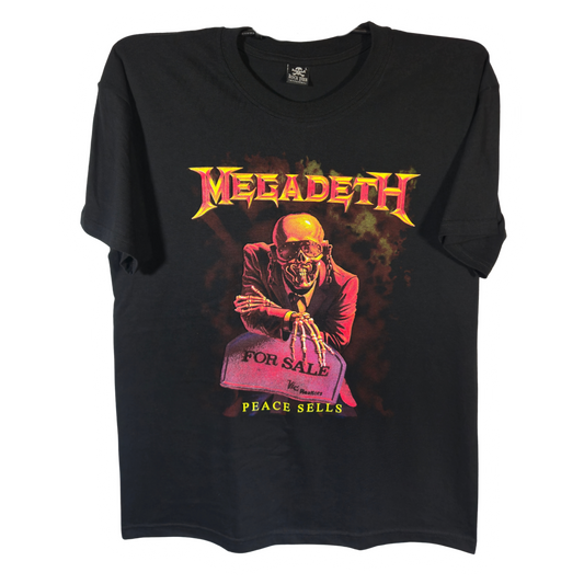 Megadeth - Piece Sells Playera Manga Corta