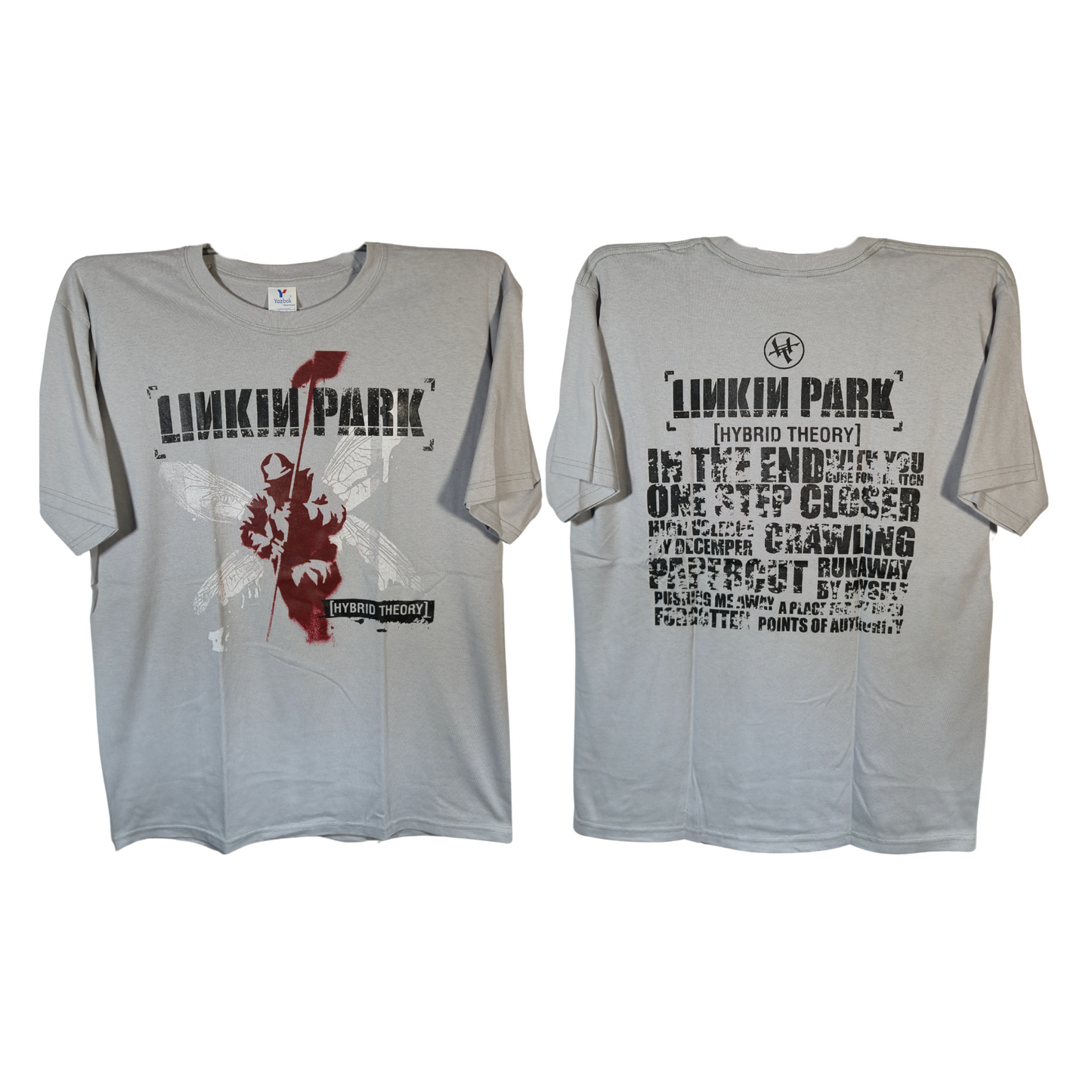 Linkin Park - Hybrid Theory Playera Manga Corta Gris