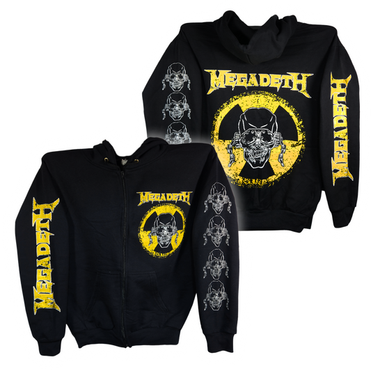 Megadeth Sudadera Cierre