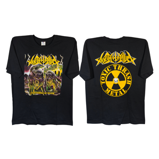 Toxic Holocaust - An Overdose Of Death Playera Masnga Corta