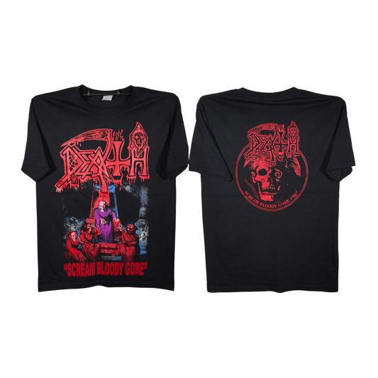 Death- Scream Bloody Gore Playera Manga Corta
