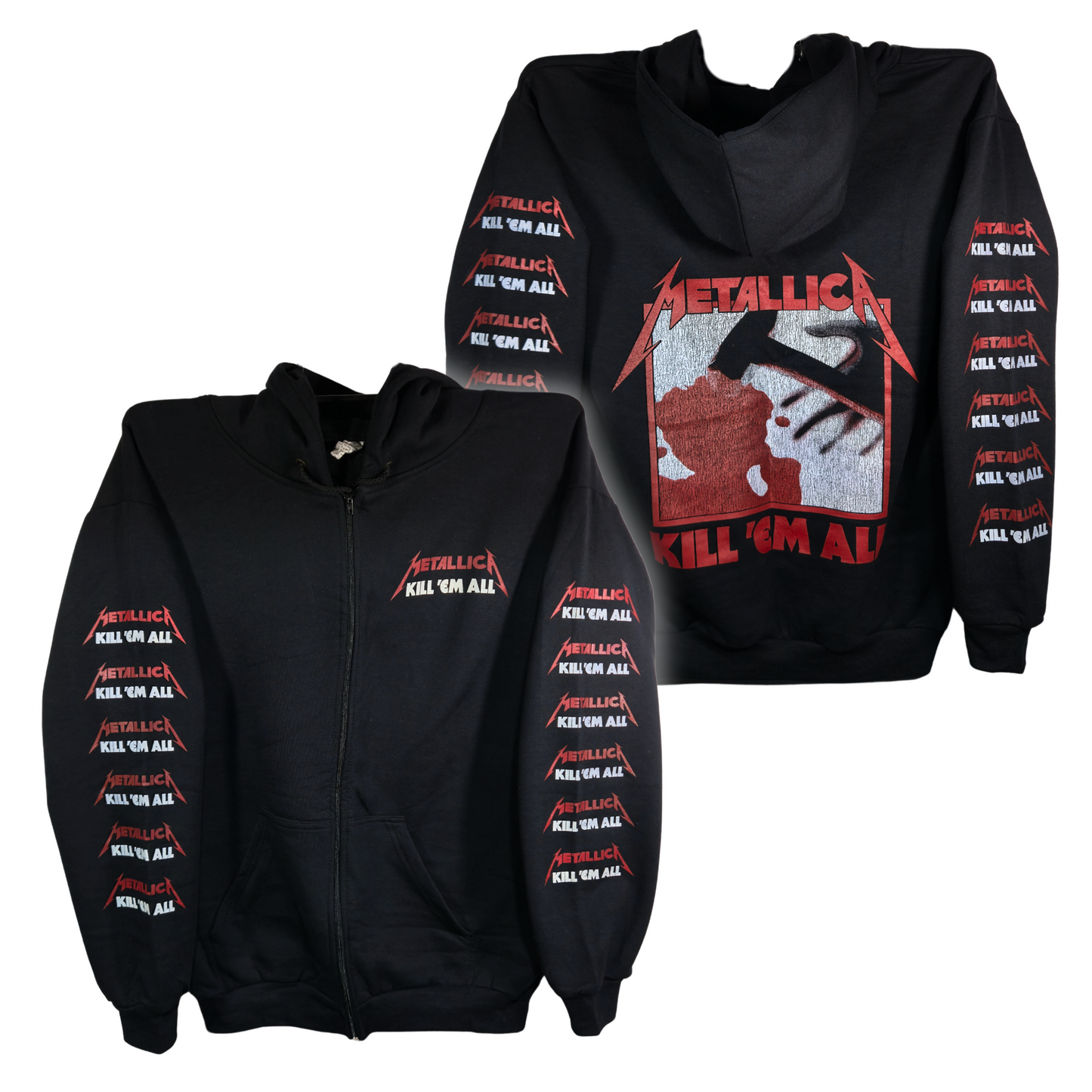 Metallica - Kill Em´All Sudadera Cierre