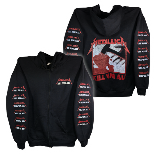 Metallica - Kill Em´All Sudadera Cierre